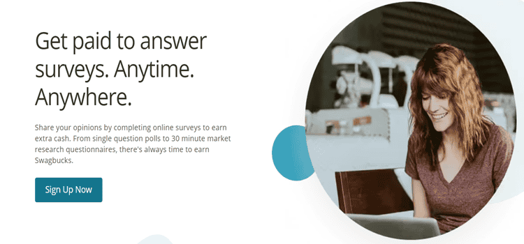 Complete survey and earn money from swagbucks